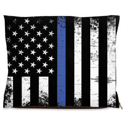 Thin Blue Line Dog Bed-5