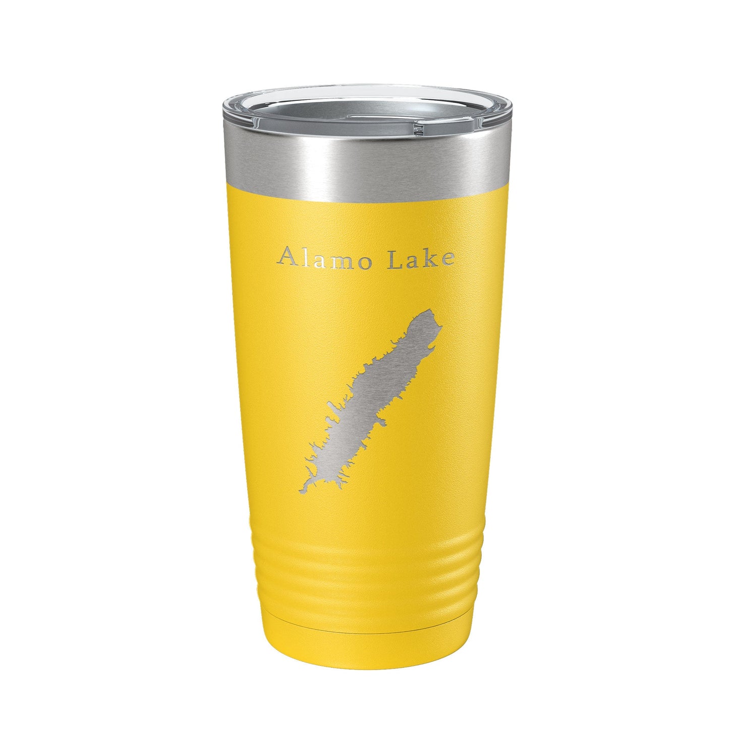 Alamo Lake Map Tumbler Travel Mug Insulated Laser Engraved Coffee Cup Arizona 20 oz-19