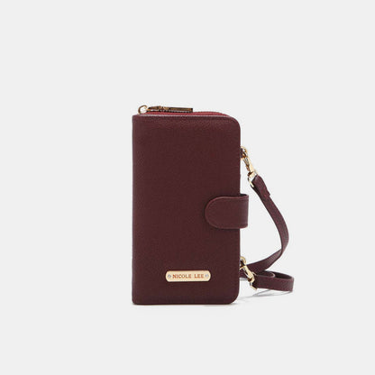 Nicole Lee USA 2 Piece Phone Case Crossbody Wallet-11