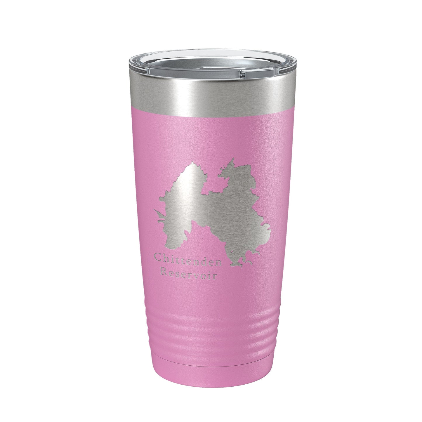 Chittenden Reservoir Tumbler Lake Map Travel Mug Insulated Laser Engraved Coffee Cup Vermont 20 oz-14