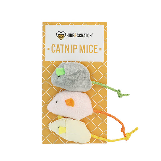 Catnip Mice Toys (3 ct)-0