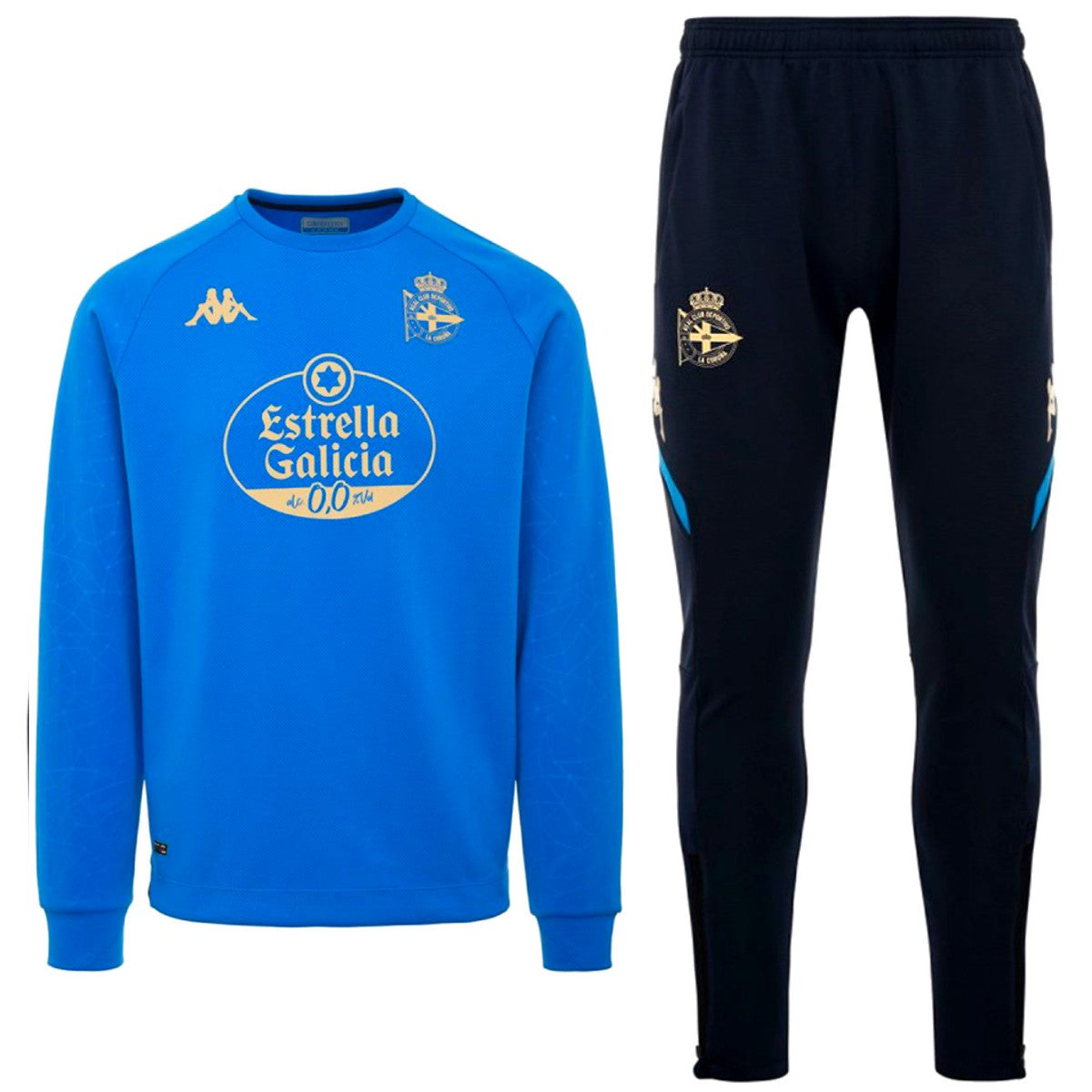 Deportivo La Coruna training sweat tracksuit 2022/23 - Kappa-0