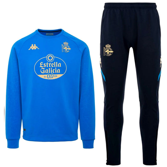 Deportivo La Coruna training sweat tracksuit 2022/23 - Kappa-0