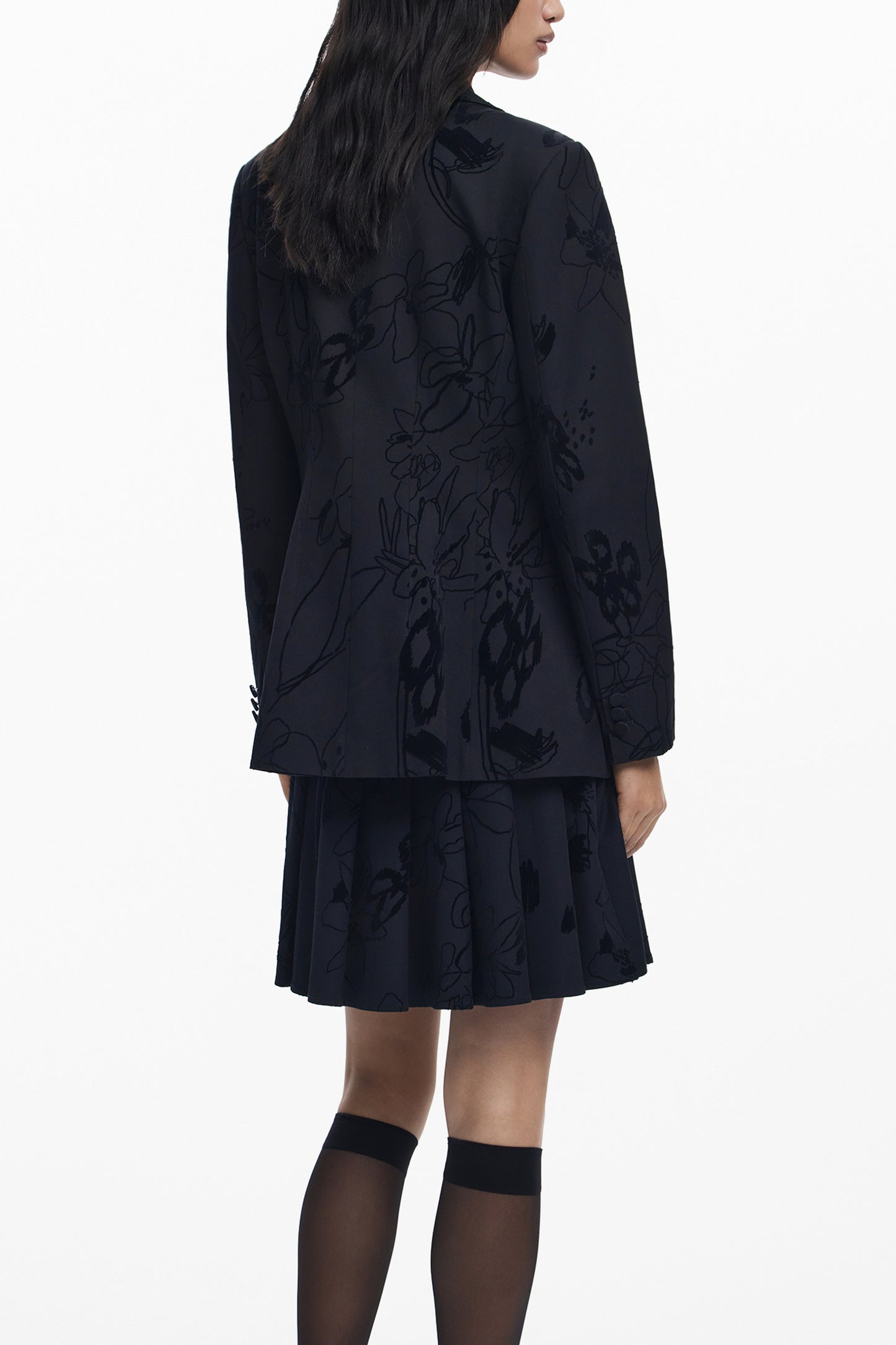 DESIGUAL CLASSIC WOMEN'S BLACK JACKET-1