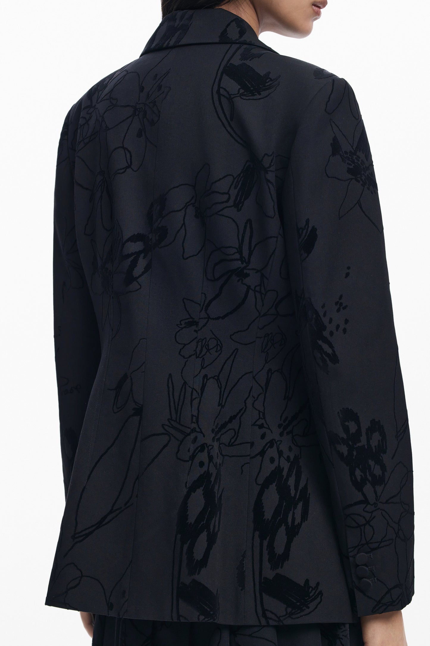 DESIGUAL CLASSIC WOMEN'S BLACK JACKET-2