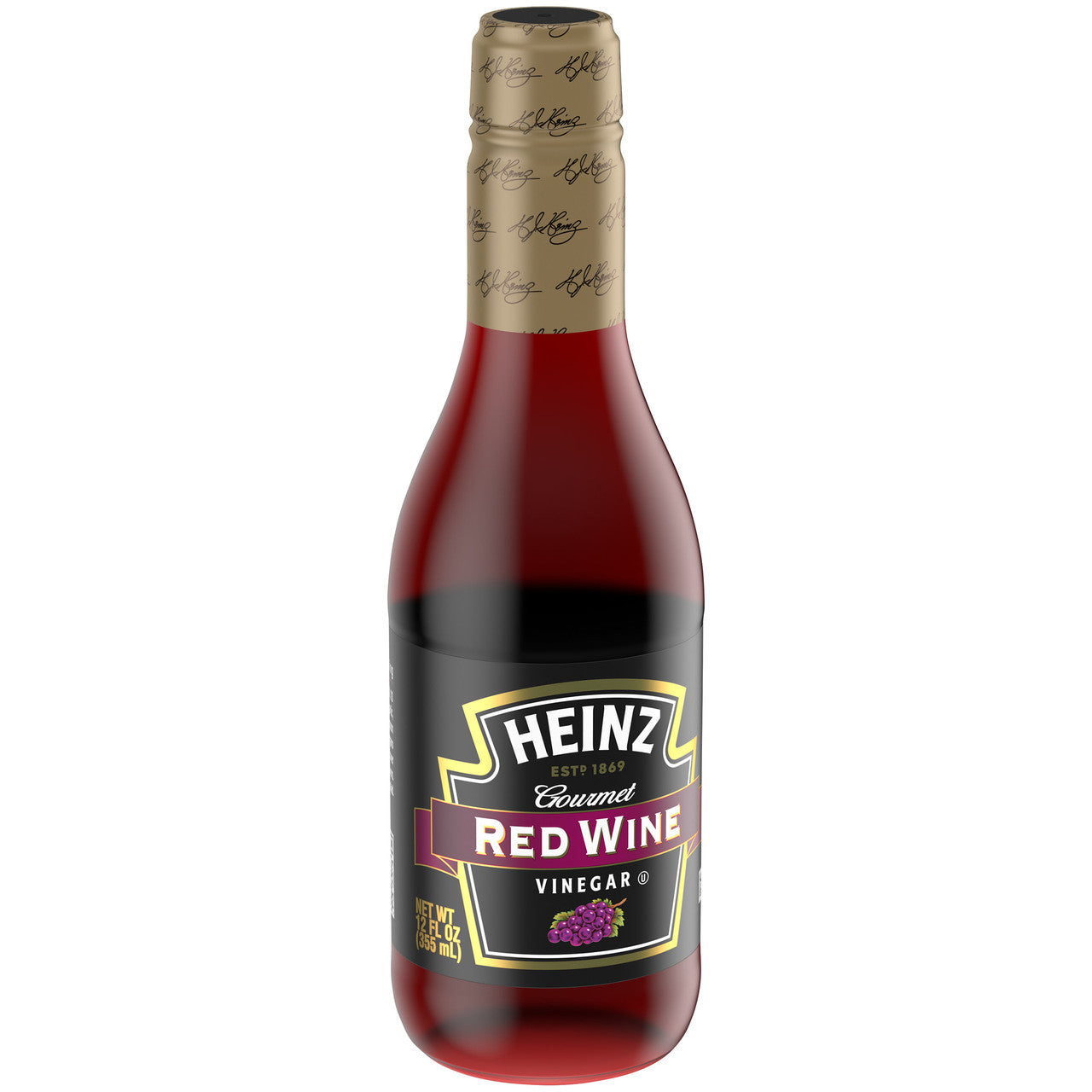 Heinz Gourmet Red Wine Vinegar (12x12Oz)-2