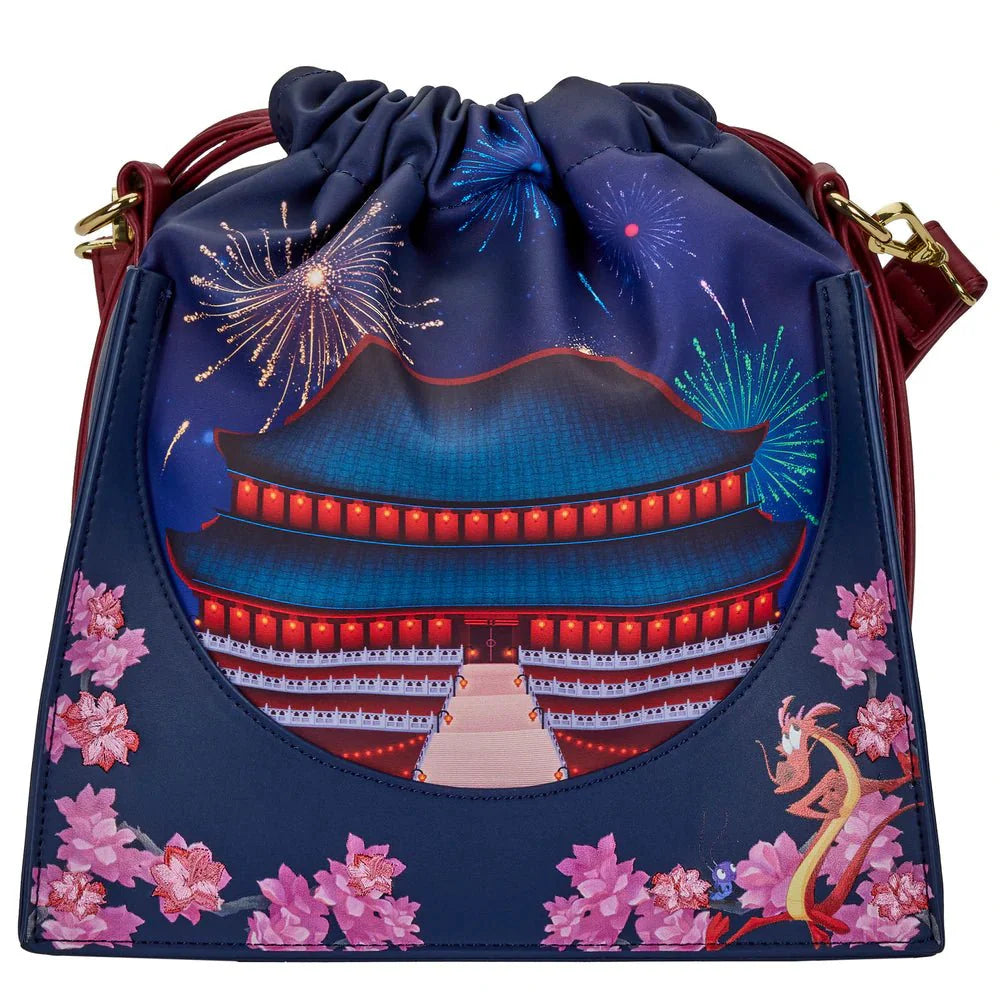 Disney Princess Mulan Castle Crossbody Bag-0