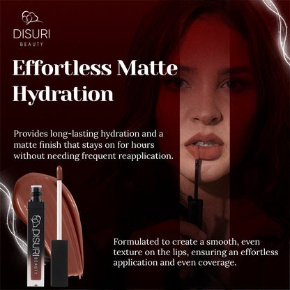 DISURI Beauty Liquid Lipstick - Life in The City-2