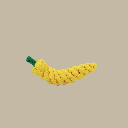 Handmade Yellow Chili Rope Toy-1