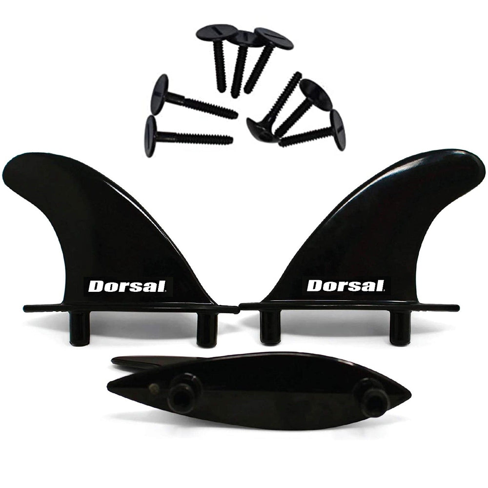 DORSAL Soft Top Surfboard Fin Set of 3 Thrusters-0