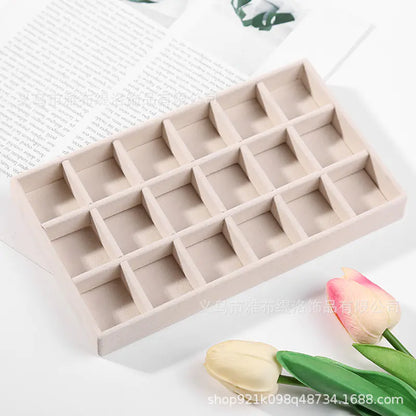 Velvet Jewelry Organizer Tray