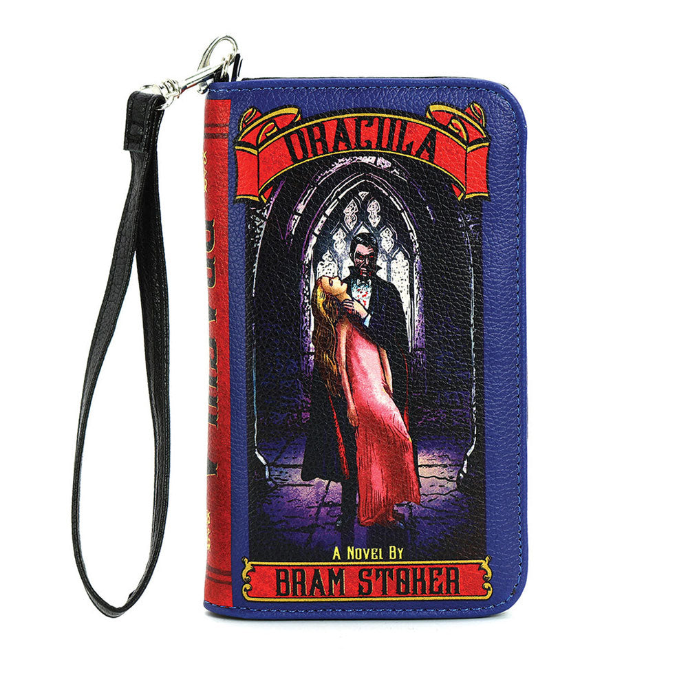 Dracula Colored Book Wallet Wristlet-0