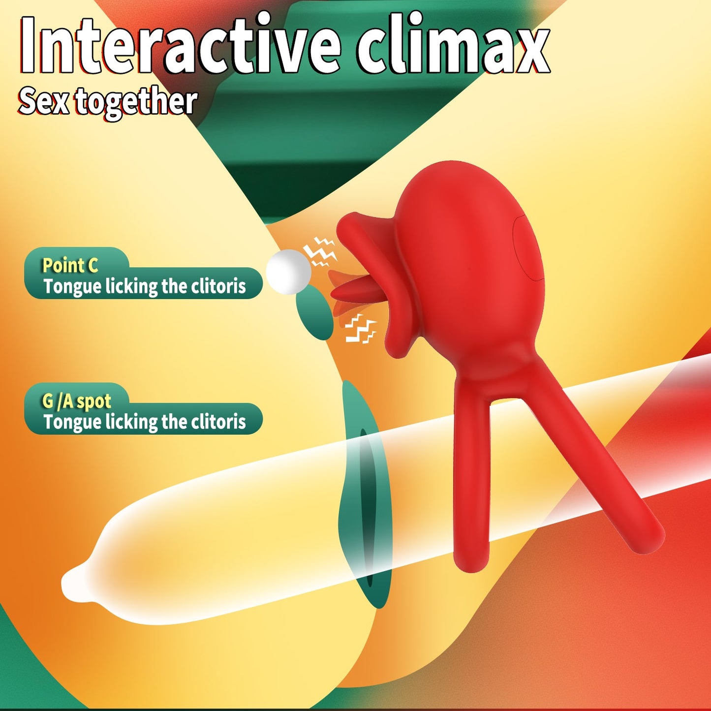 Dragon Tongue Licking & Vibrating Cock Ring App Controlled-1