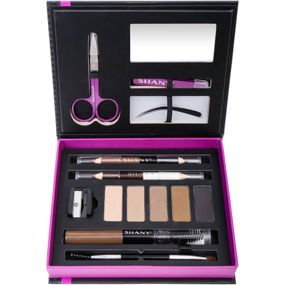 Brow Chicka Brow Eyebrow Makeup Set - 17-Piece Kit-2