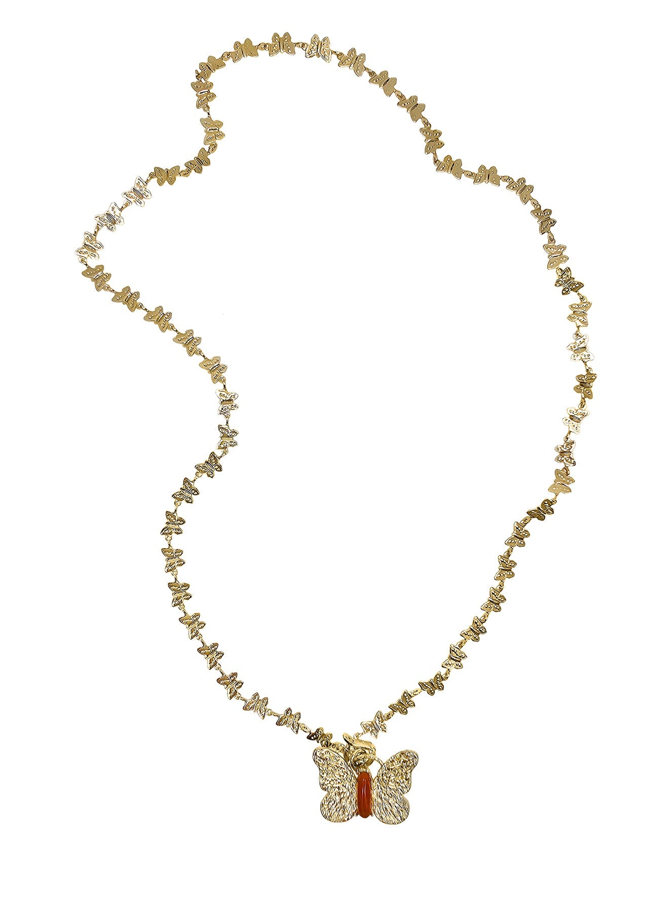 Butterfly Chain With Butterfly Pendant Versatile Necklace PN045-0