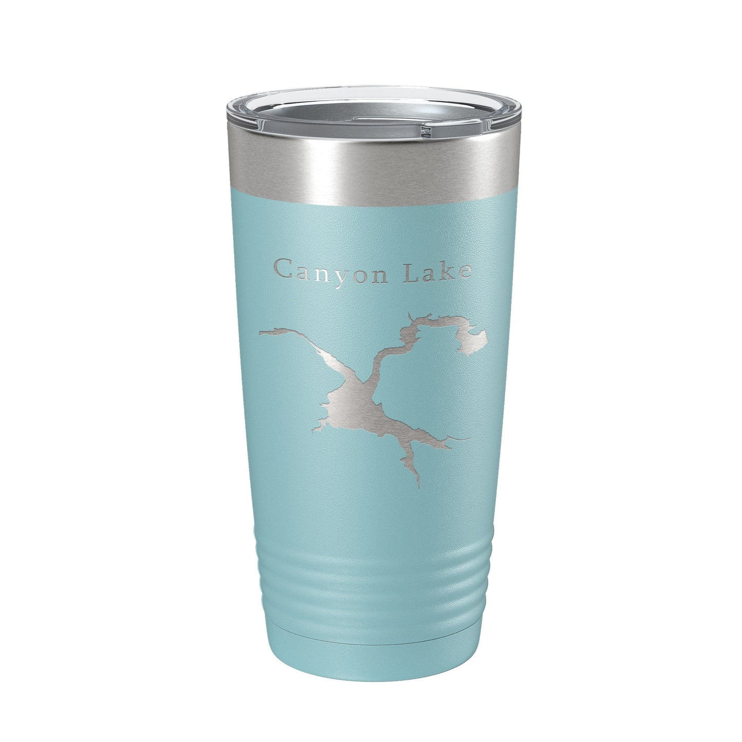 Canyon Lake Map Tumbler Travel Mug Insulated Laser Engraved Coffee Cup Arizona 20 oz-13
