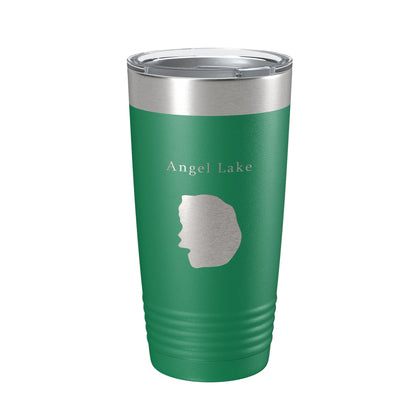 Angel Lake Map Tumbler Travel Mug Insulated Laser Engraved Coffee Cup Nevada 20 oz-9