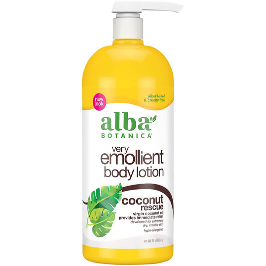 Alba Very Emollient Body Lotion Coconut Rescue (1x32 OZ)-0