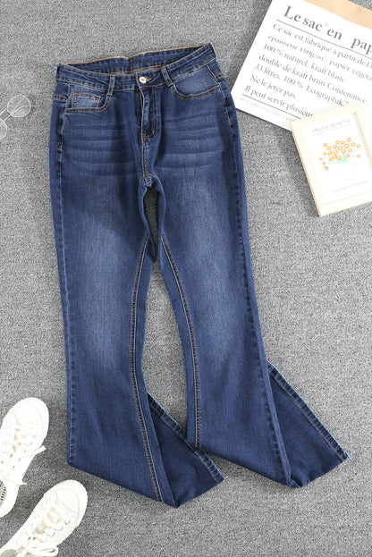 Jolie Wash Vintage Wide Leg Jeans-2