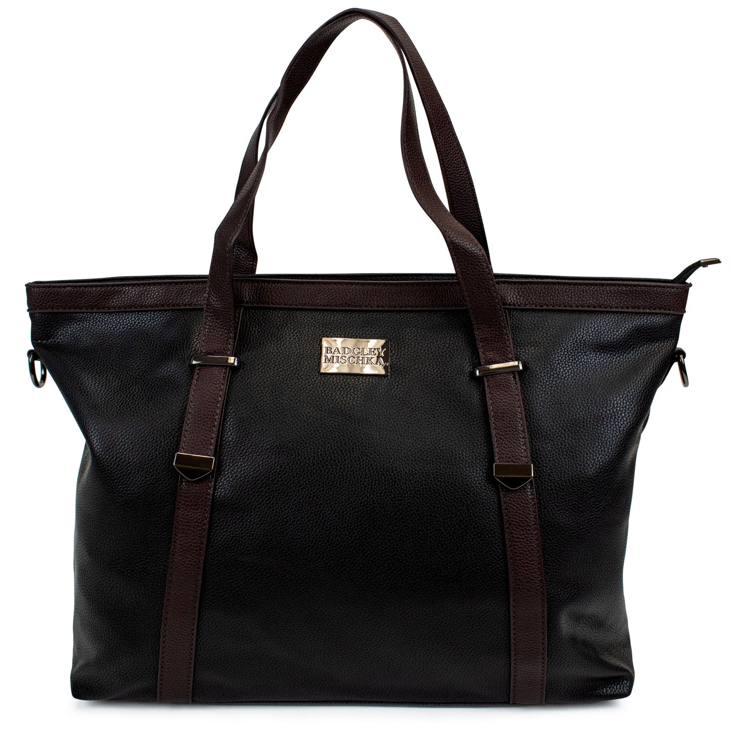 Anna XL Vegan Leather Weekender Tote Bag-0