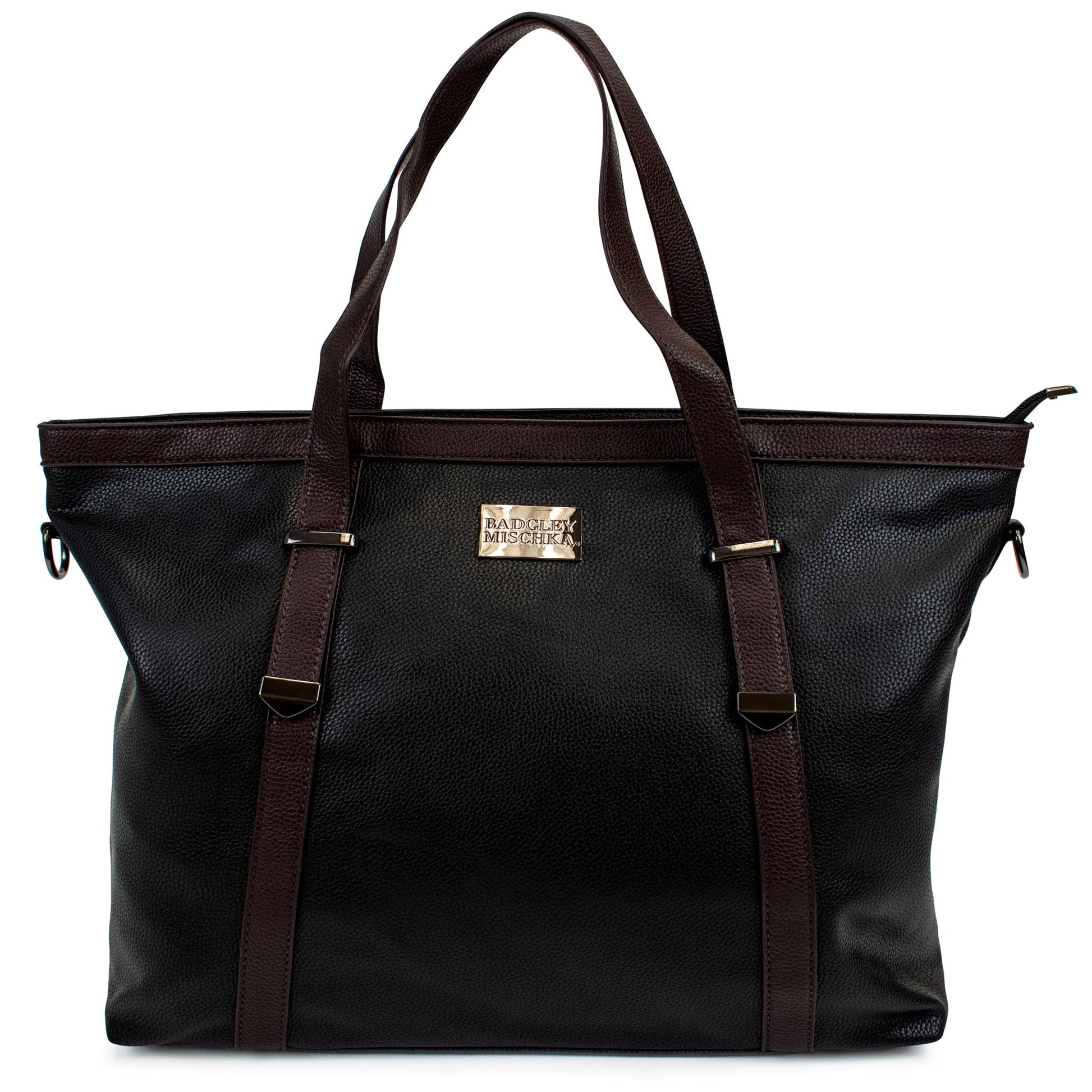Anna XL Vegan Leather Weekender Tote Bag-0