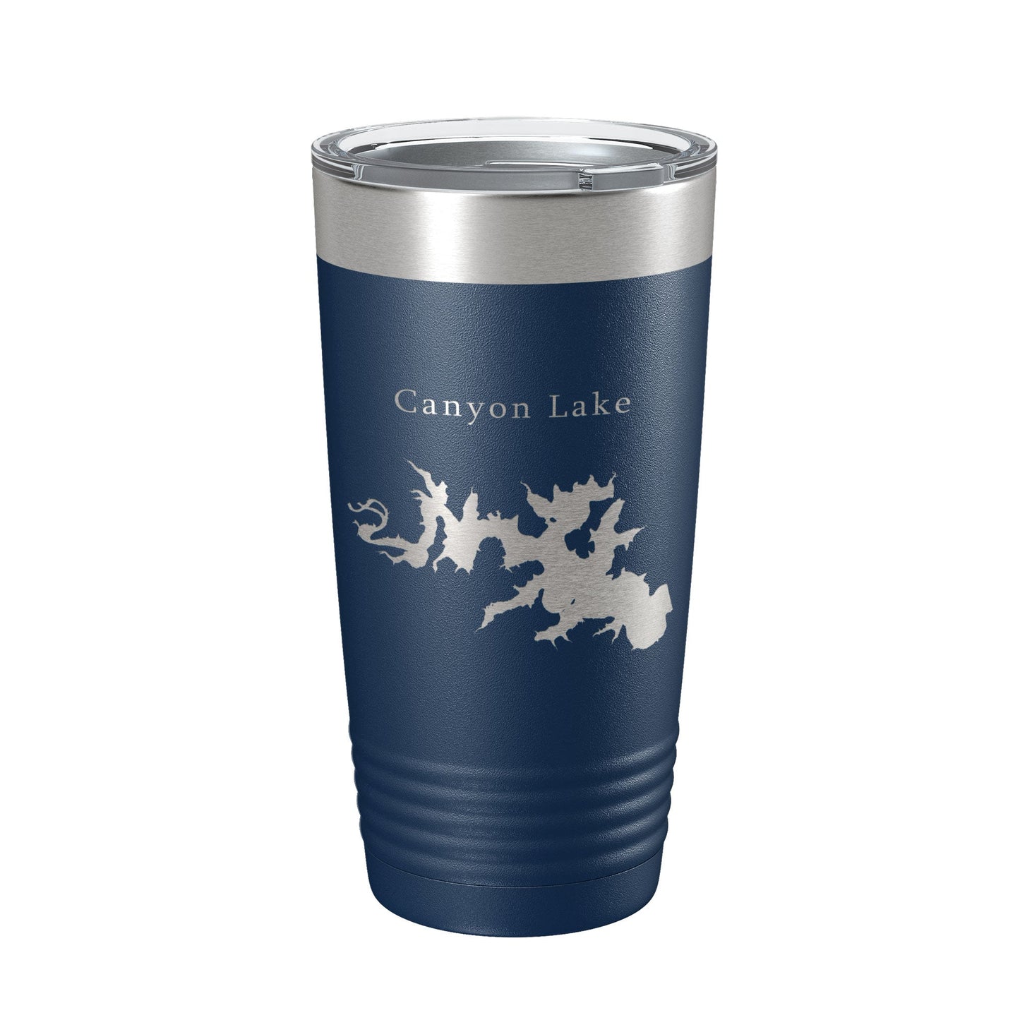Canyon Lake Map Tumbler Travel Mug Insulated Laser Engraved Coffee Cup Texas 20 oz-8