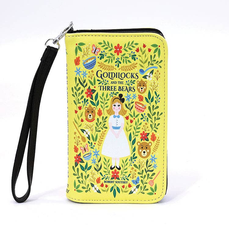 Goldilock and the Three Bears Book Wallet in vinyl-0