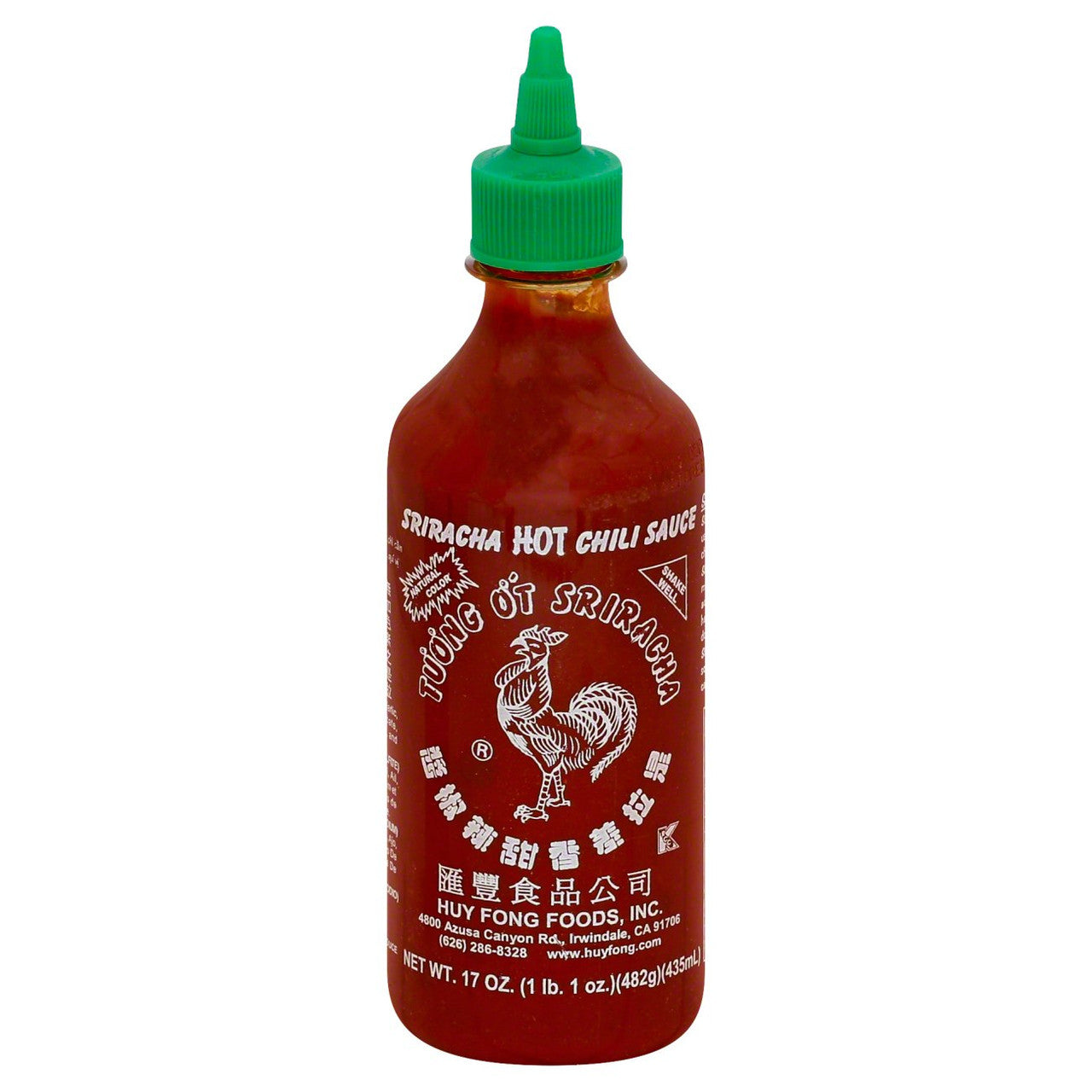 Huy Fong Sriracha Ht Chli Sauce (12x17OZ )-0