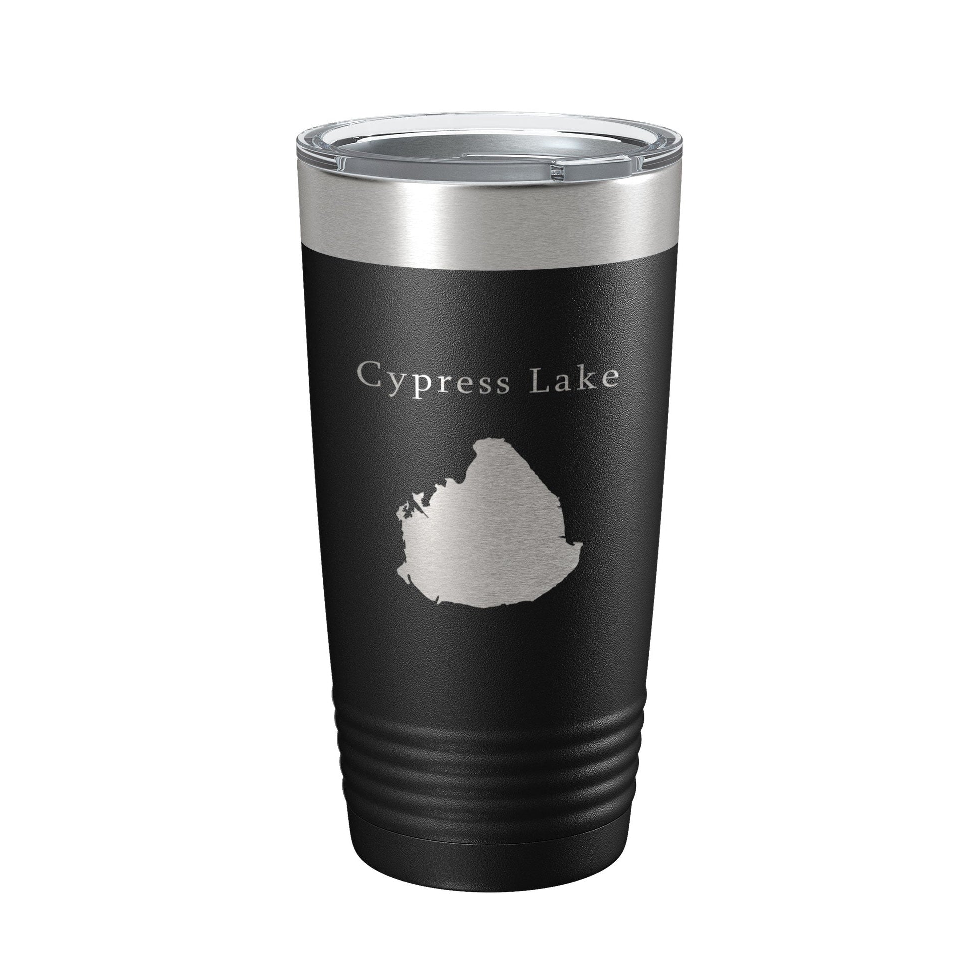Cypress Lake Map Tumbler Travel Mug Insulated Laser Engraved Coffee Cup Kissimmee Orlando Florida 20 oz-5