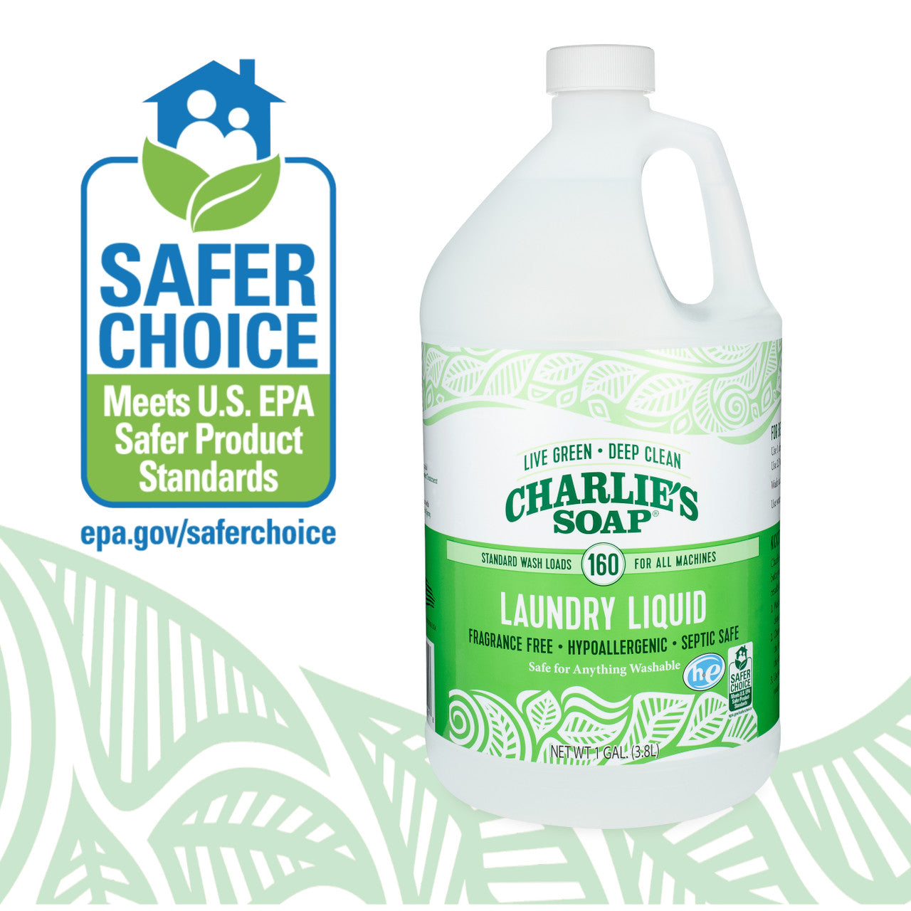 Charlies Soap Laundry Liquid Gel (4x128OZ )-1