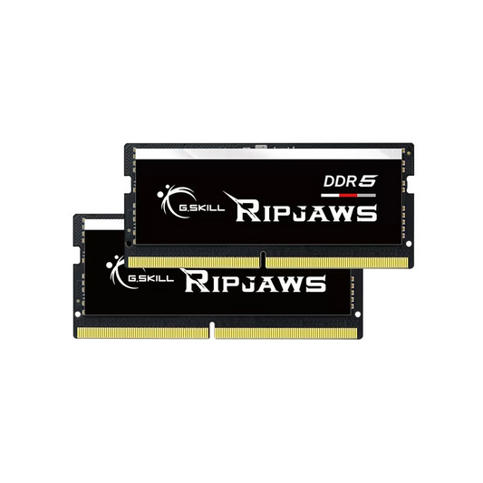 G.SKILL 32GB DDR5 5600MHz Kit(2x16GB) SODIMM Ripjaws Black (F5-5600S4040A16GX2-RS)-0