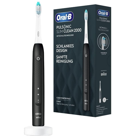 Braun Oral-B Pulsonic Slim Clean 2000 fekete elektromos fogkefe (Pulsonic Slim Clean 2000 fekete) (Pulsonic Slim Clean 2000 fekete)-0