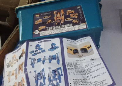 Magnetic Transforming Construction Toy for Kids