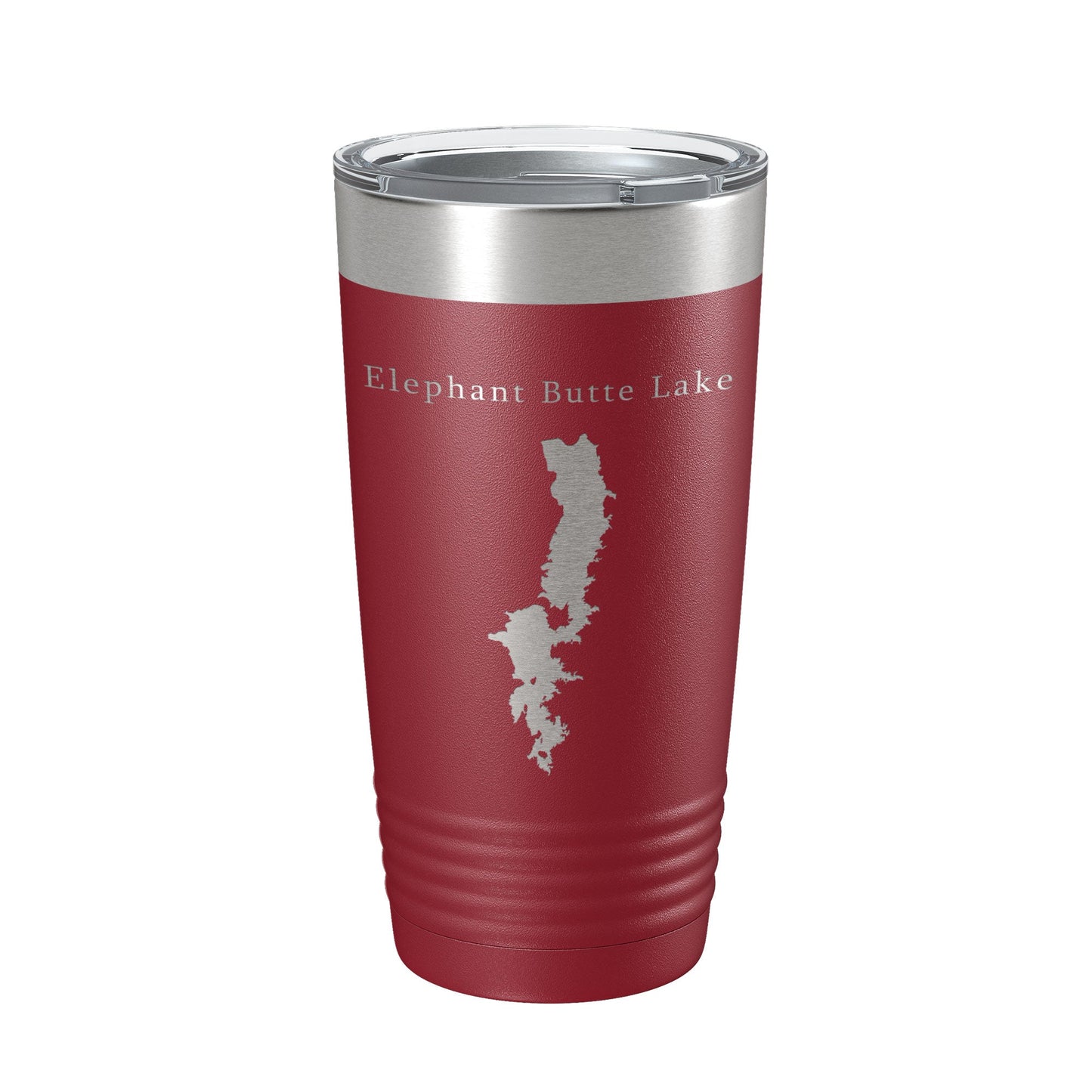 Elephant Butte Lake Map Tumbler Travel Mug Insulated Laser Engraved Coffee Cup New Mexico 20 oz-18