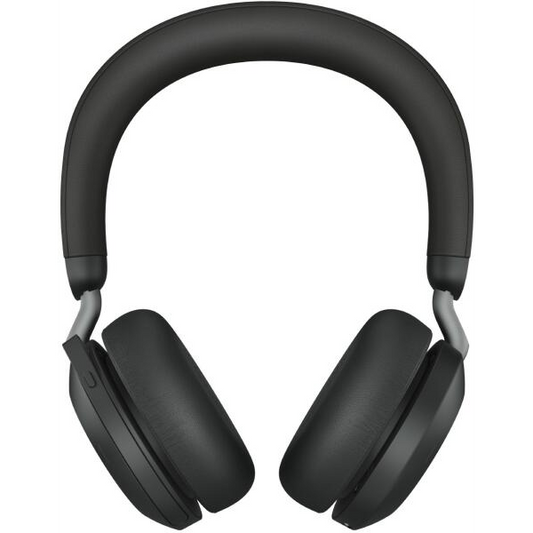 Jabra Evolve2 75 Slúchadlá s mikrofónom Bezdrôtový Pres hlavu Kancelária / call centrum Bluetooth Čierna (27599-989-999)-0