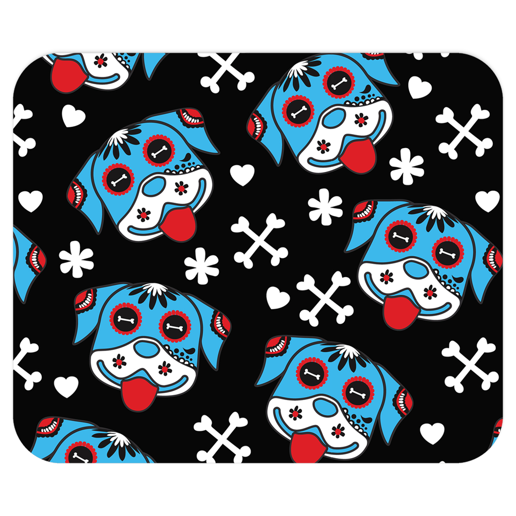 Day of the Dog Blue Mousepad-0