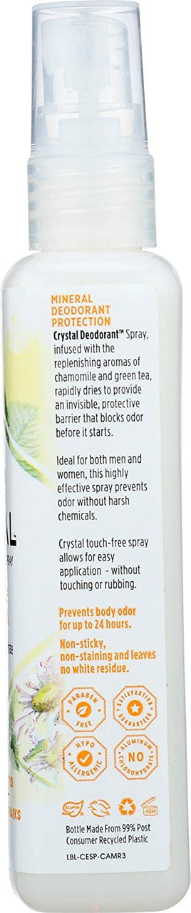 Crystal Essence Mineral Chamomile Deodorant Body Spray (1x4 Oz)-5