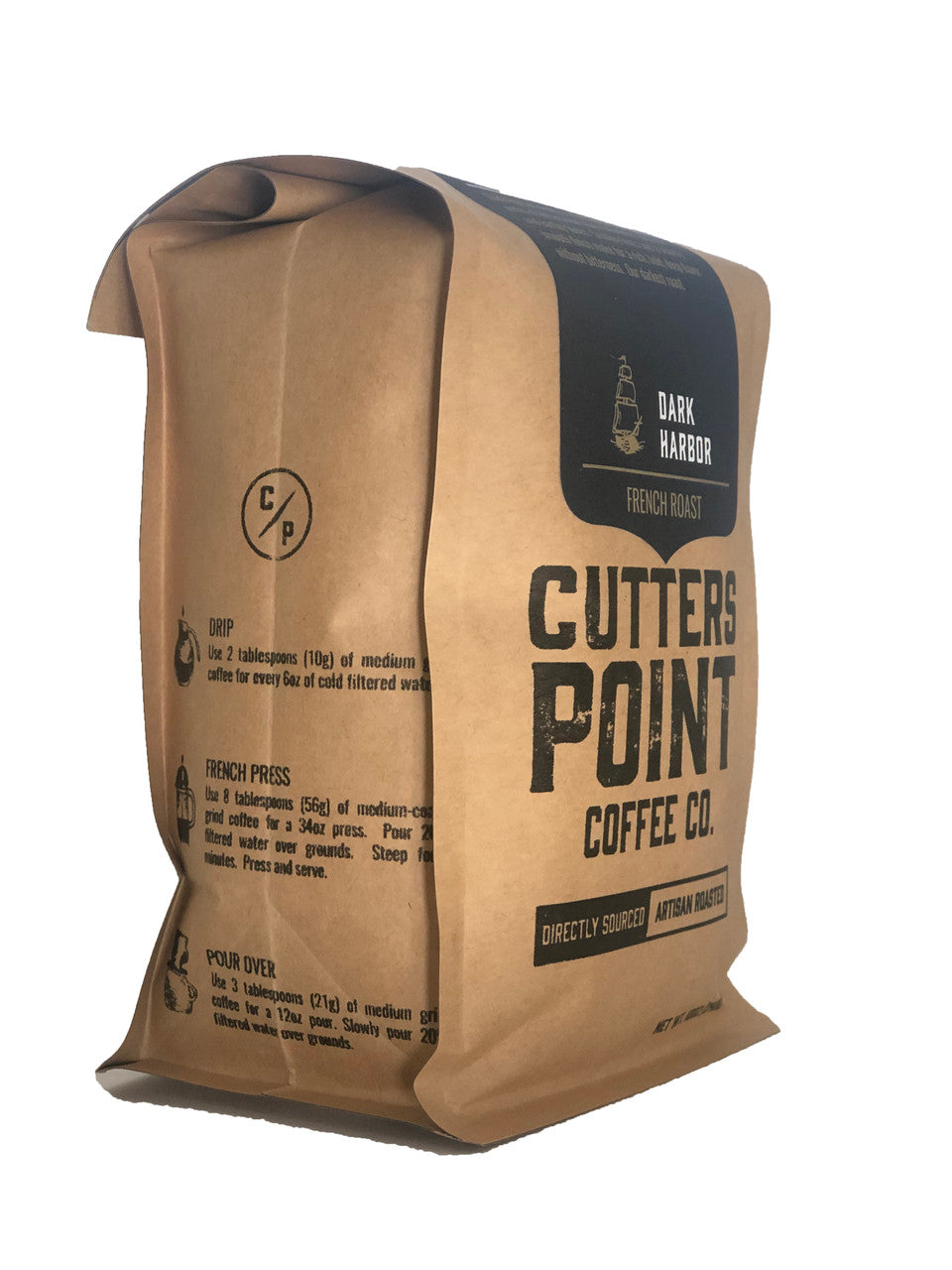 CUTTER DK HRBR GRND COFF ( 6 X 12 OZ   )-1