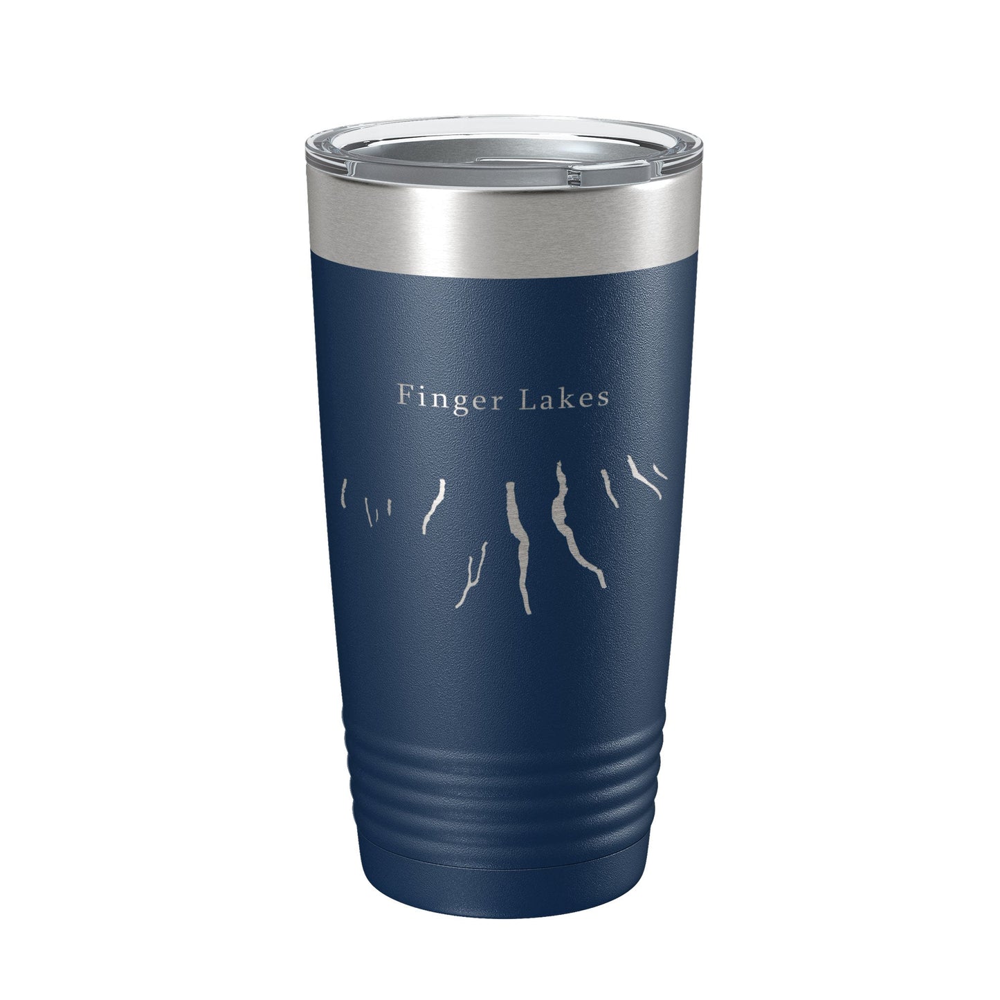 Finger Lakes Map Tumbler Travel Mug Insulated Laser Engraved Coffee Cup New York 20 oz-8