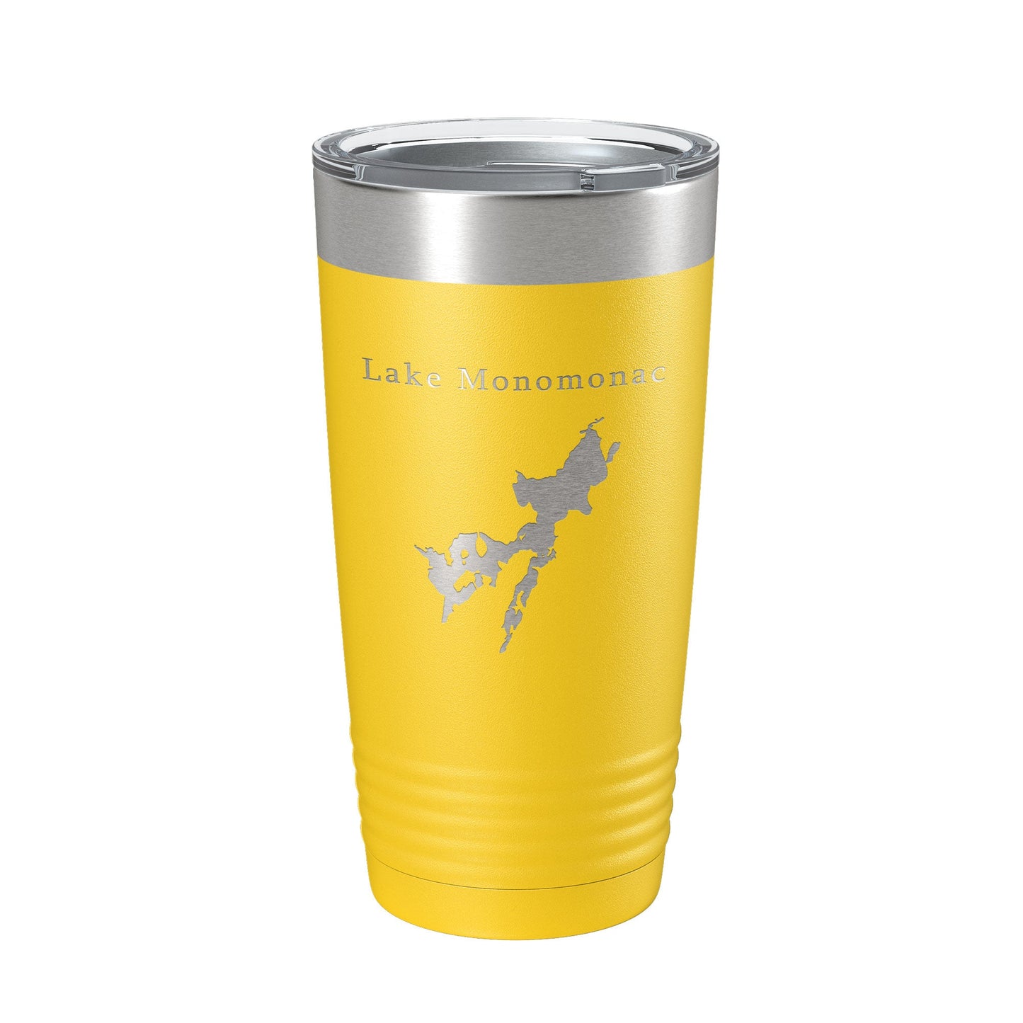 Lake Monomonac Map Tumbler Travel Mug Insulated Laser Engraved Coffee Cup Massachusetts New Hampshire 20 oz-19