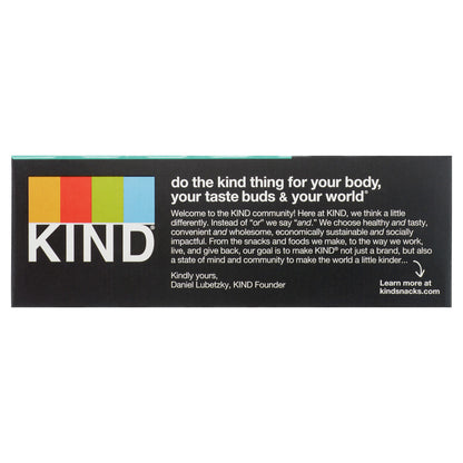 Kind Dark Chocolate Almond Mint Bars (12x1.4 OZ)-5