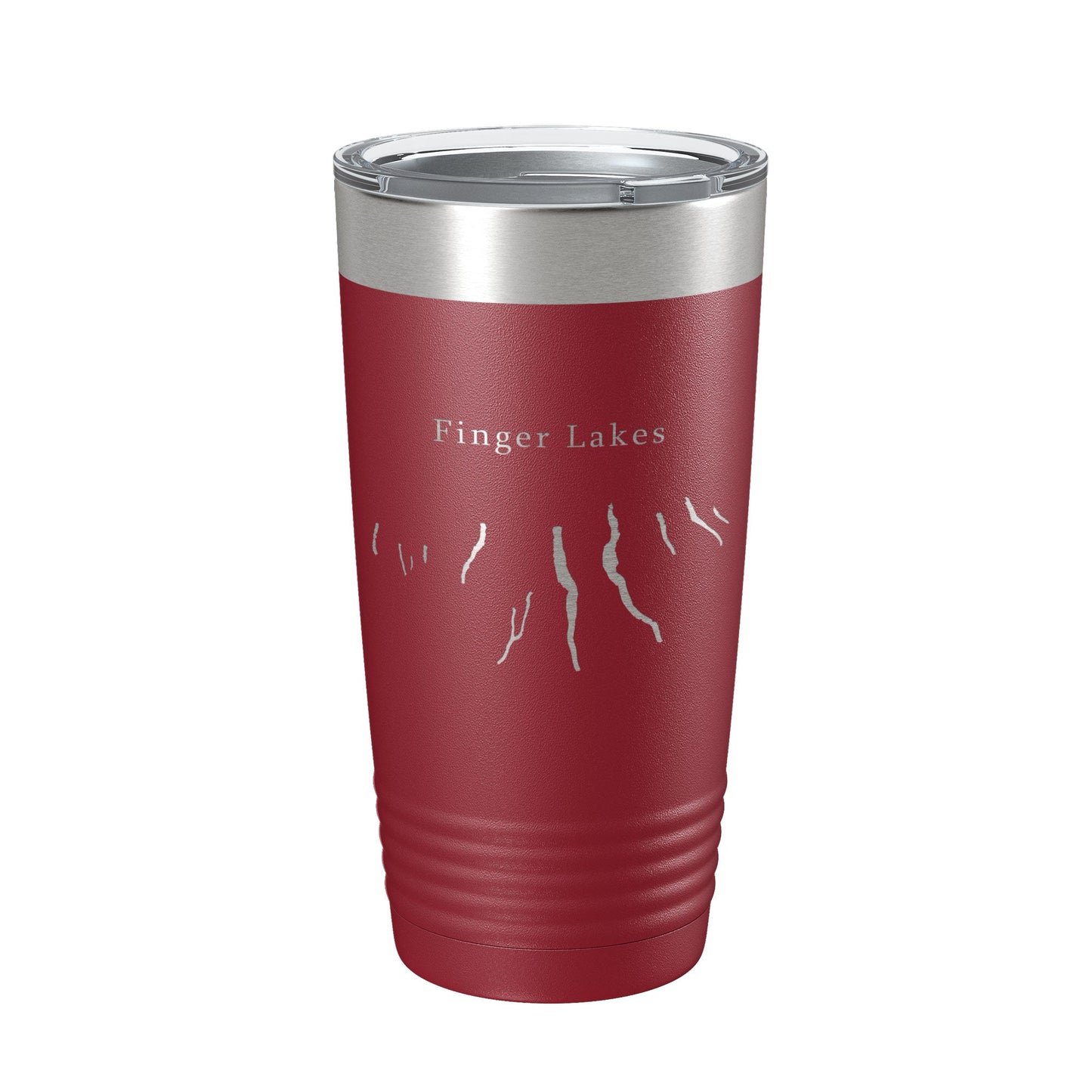 Finger Lakes Map Tumbler Travel Mug Insulated Laser Engraved Coffee Cup New York 20 oz-18