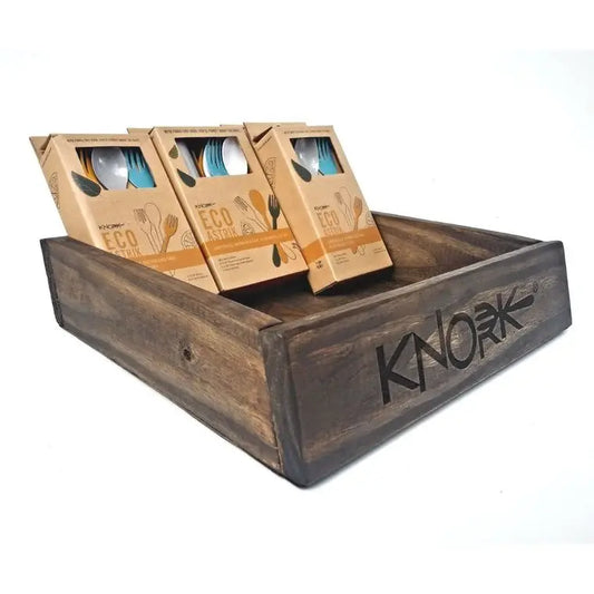 Countertop Wood Retail Display-0