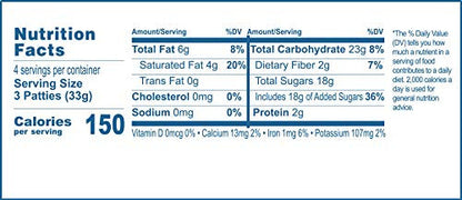 Heavenly Organics Almond Chocolate Honey Patties  (6x4.66 OZ)-2