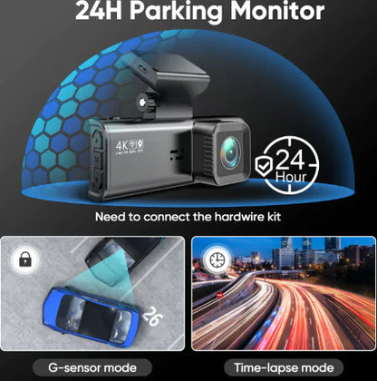 4K GPS Dash Camera