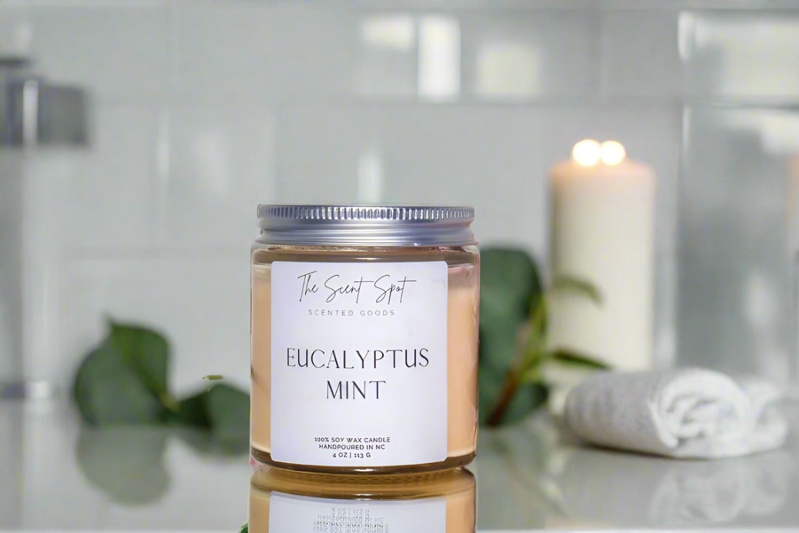 Eucalyptus Mint Candle-1