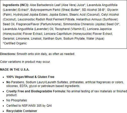 Desert Essence Bulgarian Lavender Hand & Body Lotion (1x8 Oz)-1