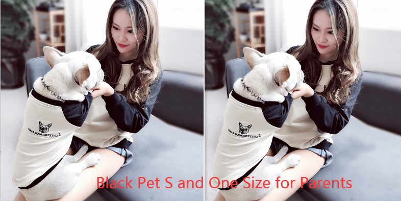 Korean Chic Long-Sleeved Dog Tee-1