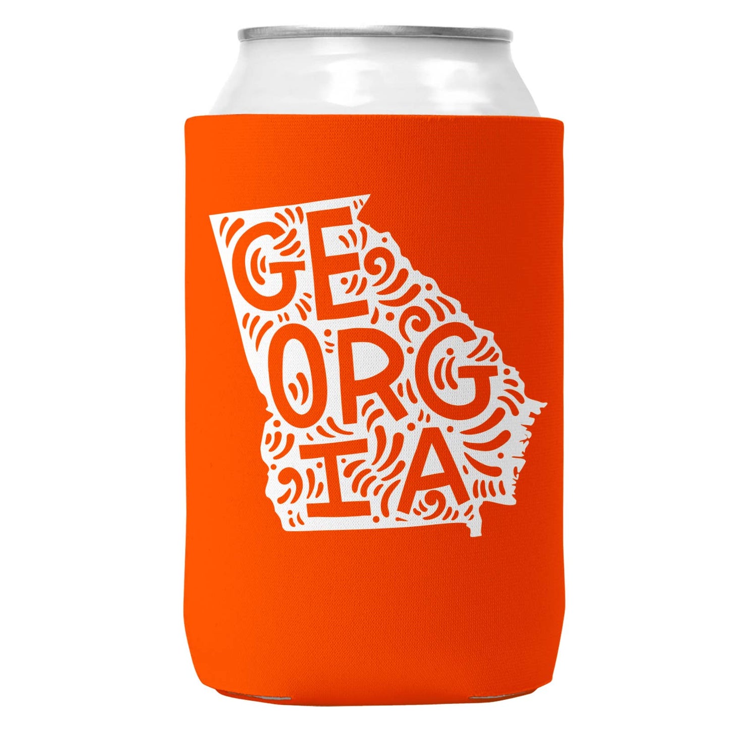 Georgia Can Coozie Cooler for 12oz Cans | State Koozie-4