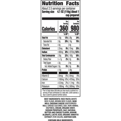 Annie's Gluten Free Creamy Deluxe Rice Pasta Dinner (12x11Oz)-8